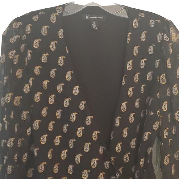 INC Wrap Blouse - Picture 3 of 10